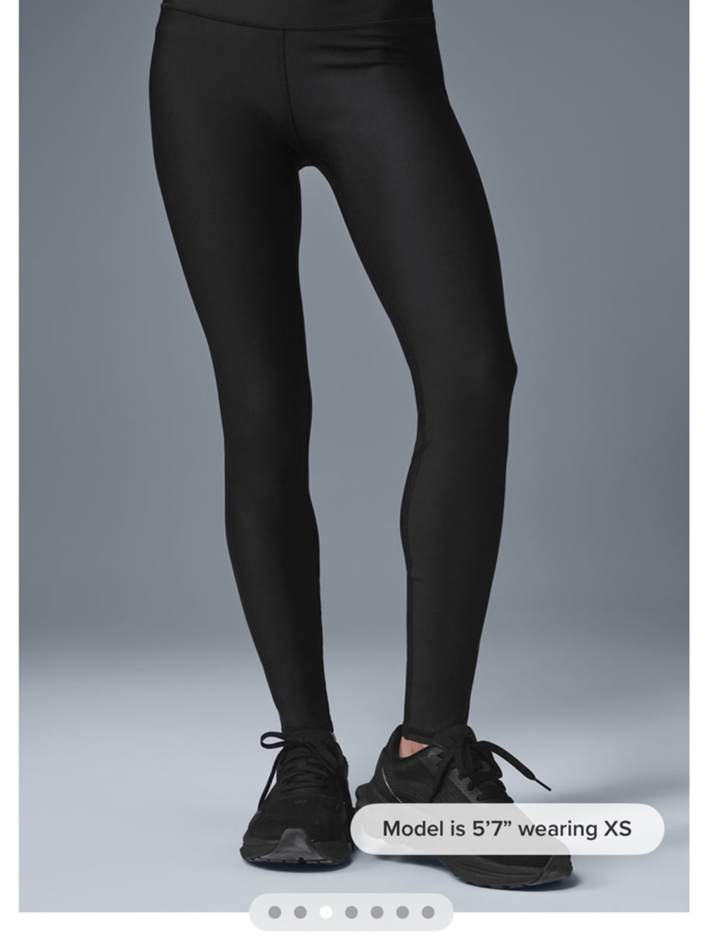 Black airlift alo High-Waist Leggings - Picture 4 of 4